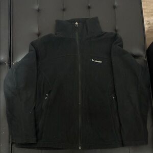 Columbia Black Full-Zip Fleece Jacket – Size XL